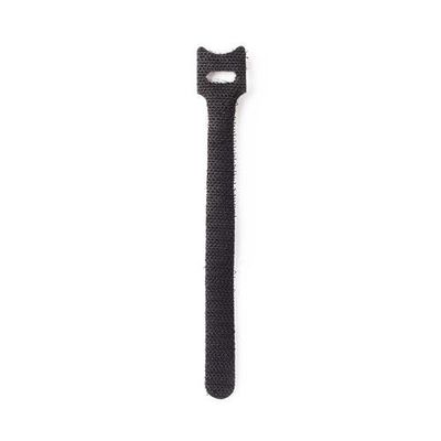 StarTech.com 6in (15cm) Hook and Loop Cable Ties Black Reusable Cable Straps Adjustable and Flexible Cord Organizer Tie/Wraps for Cable Management Wire Loop Ties - 50 Pack