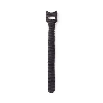 StarTech.com 6in (15cm) Hook and Loop Cable Ties Black Reusable Cable Straps Adjustable and Flexible Cord Organizer Tie/Wraps for Cable Management Wire Loop Ties - 50 Pack - Thumbnail 2