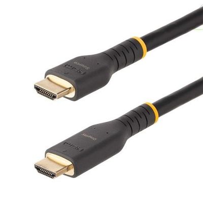 StarTech.com 23ft (7m) Active HDMI Cable w/ Ethernet - HDMI 2.0 4K 60Hz UHD - Rugged HDMI Cord w/ Aramid Fiber - Durable High Speed HDMI Cable - Heavy-Duty HDMI 2.0 Cable 7 m HDMI Type A (Standard) HDMI Type A (Standard) Audio Return Channel (ARC