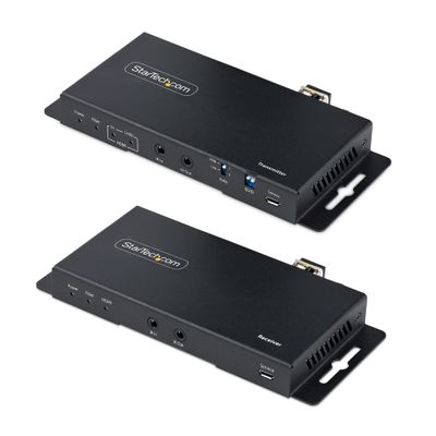StarTech.com 4K HDMI over Fiber Extender Kit 4K 60Hz up to 3300ft/1km (Single Mode) or 1000ft/300m (Multimode) LC Fiber Optic HDR HDCP 3.5mm Audio/RS232/IR Extender Transmitter and Receiver Kit - Thumbnail 2