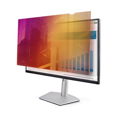 StarTech.com 23.8" 16:9 Gold Monitor Privacy Screen Reversible Filter w/Enhanced Privacy Computer Security Filter Removable Screen Protector/Shield +/- 30 Deg. - Thumbnail 2