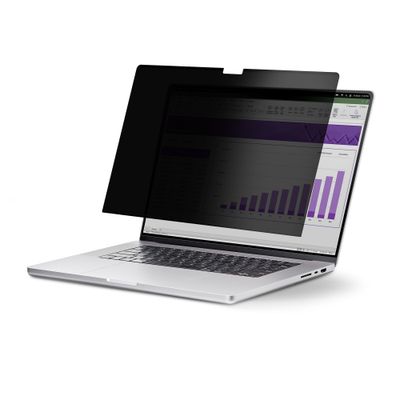StarTech.com 14-inch MacBook Pro M1 M2 M3 M4 M5 Magnetic Laptop Privacy Screen Blue Light Screen Protector Reversible Anti-Glare Matte or Glossy Sides Laptop Privacy Filter - Thumbnail 2