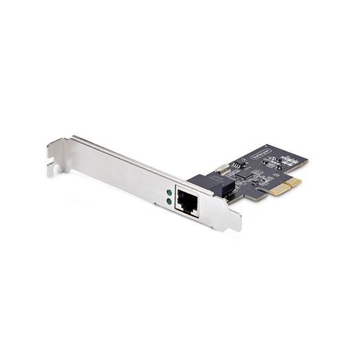 StarTech.com 1-Port 2.5Gbps NBASE-T PCIe Network Card Intel I225-V Single-Port Computer Network Card Ethernet MultiGigabit NIC PCI Express Server LAN Card - Image 1