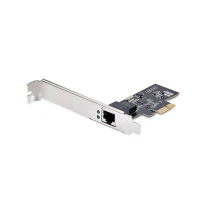 StarTech.com 1-Port 2.5Gbps NBASE-T PCIe Network Card Intel I225-V Single-Port Computer Network Card Ethernet MultiGigabit NIC PCI Express Server LAN Card
