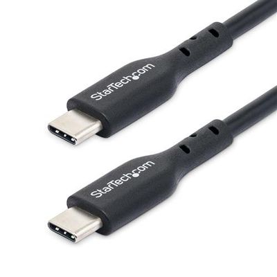 StarTech.com 3ft (1m) USB-C Charging Cable Charge & Sync 60W (3A) PD USB 2.0 Laptop Charger Cable - Black USB C Charging Cord