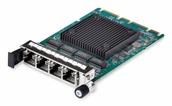 StarTech.com 4-Port RJ45 Gigabit OCP 3.0 Server Network Card w/Intel I350-AM4 SFF 4C+ Compatible Multi-Speed Ethernet PCIe 3.0 LAN Transformer NIC w/PXE/9K - Thumbnail 2