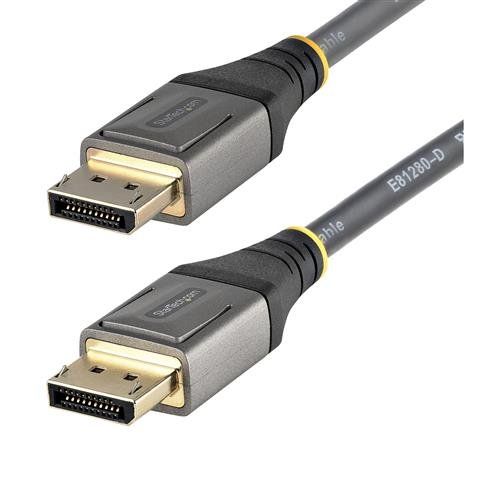 StarTech.com 1ft (30cm) DisplayPort 1.4 Cable - 8K 60Hz HDR10 - Ultra HD 4K 120Hz Video - DP 1.4 Cable / Cord - For Monitors/Displays - DisplayPort to DisplayPort Cable - M/M - Image 1
