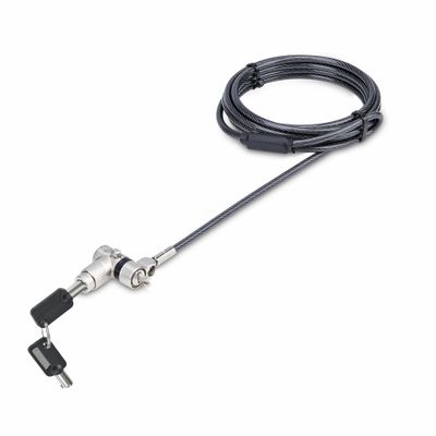 StarTech.com 25-Pack Universal Laptop Lock 6.6ft (2m) Master Keyed Locking Cable Compatible w/Noble Wedge/Nano/K-Slot Anti-Theft Cut-Resistant Cable TAA - Thumbnail 2