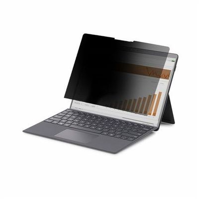 StarTech.com 4-Way 12.4in Surface Laptop Go 1/2/3 Privacy Screen Filter Portrait/Landscape Touch-Enabled +/- 30 Deg. View Blue Light Reduction Matte Finish