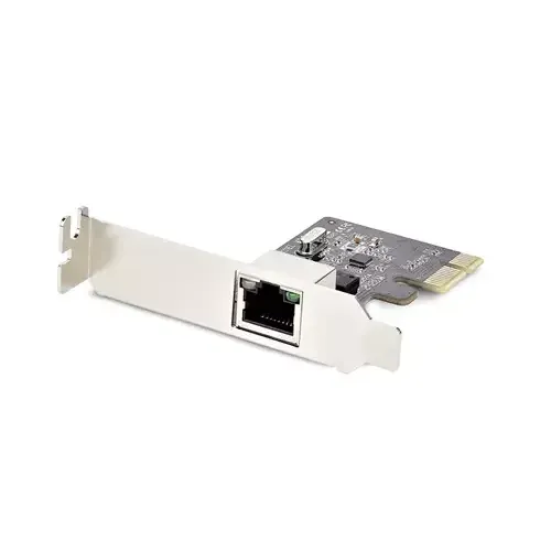 StarTech.com 1-Port Gigabit PCIe Network Adapter Card Low-Profile NIC 10/100/1000Mbps PCI Express LAN Card Realtek RTL8111H Windows and Linux TAA Compliant - Image 1