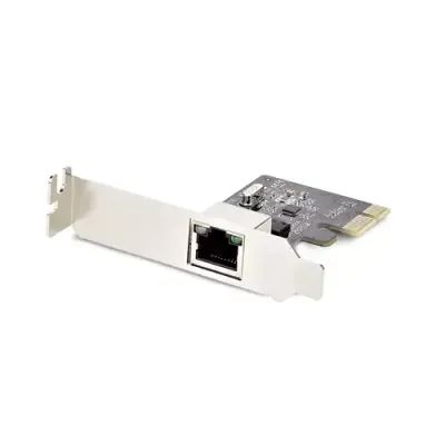StarTech.com 1-Port Gigabit PCIe Network Adapter Card Low-Profile NIC 10/100/1000Mbps PCI Express LAN Card Realtek RTL8111H Windows and Linux TAA Compliant