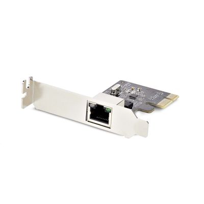 StarTech.com 1-Port Gigabit PCIe Network Adapter Card Low-Profile NIC 10/100/1000Mbps PCI Express LAN Card Realtek RTL8111H Windows and Linux TAA Compliant - Thumbnail 2