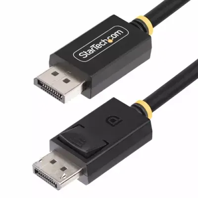 StarTech.com 3m (10ft) DisplayPort 2.1 Cable VESA Certified DP40 DisplayPort Cable w/UHBR10/HDR/HDCP 2.2 8K 60Hz/4K 144Hz w/DSC 1.2a 40Gbps DP 2.1 Cable UHD Monitor Cord M/M
