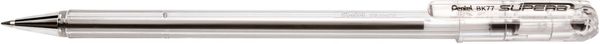 Pentel Superb Medium Black Stick ballpoint pen 12 pc(s)