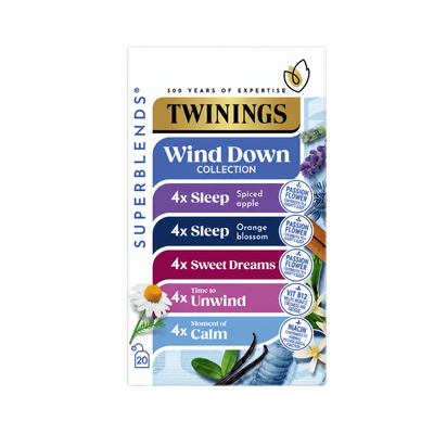 Twinings Superblends Wind Down Tea Collection 20 Tea Bags - Thumbnail 2