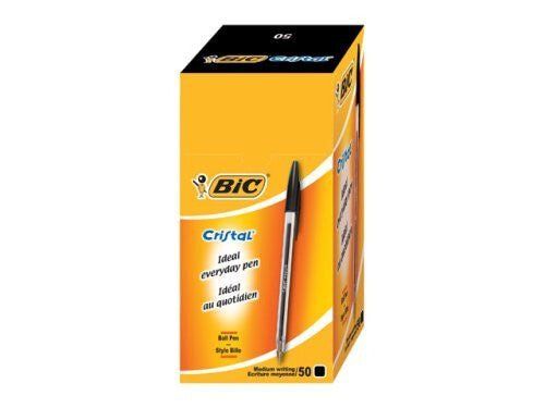 BIC Cristal Black Medium 50 pc(s)