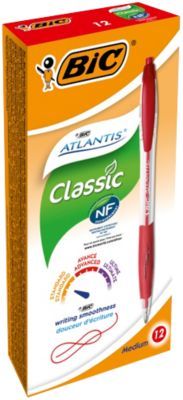 BIC Atlantis Stick Red 12 pc(s)