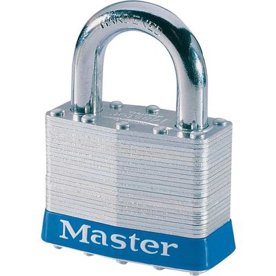 Masterlock Laminated Steel Padlock Keyed Alike 51mm Standard