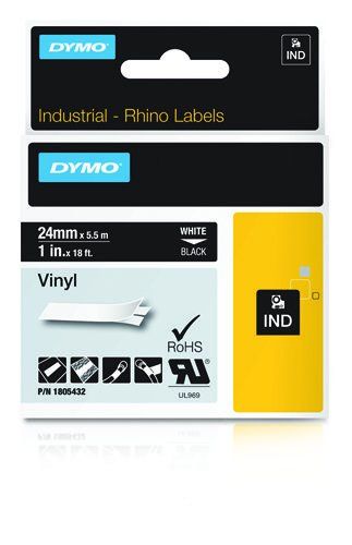 DYMO IND Vinyl Labels - Image 1