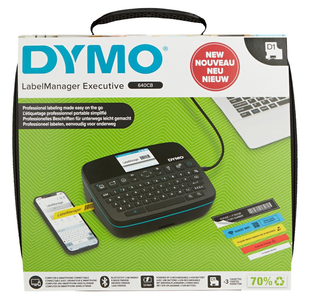 DYMO LabelManager Executive 640CB label printer Colour Wired & Wireless Bluetooth QWERTY - Image 1