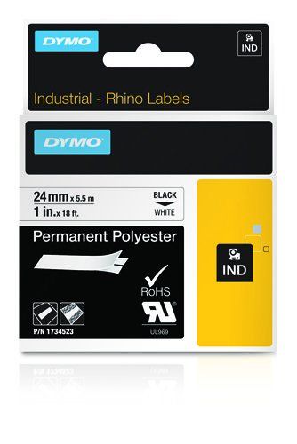 DYMO IND Permanent Polyester - Image 1
