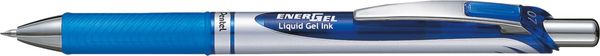 Pentel EnerGel Retractable gel pen Blue 12 pc(s)