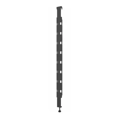 Peerless ACC-STSLB Cable management bracket Black 6.8 kg Wall 2.92 m (115") 124.5 cm (49")