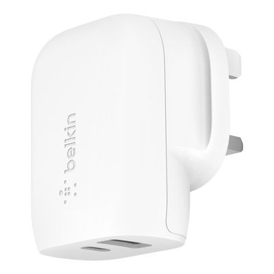 Belkin WCB007myWH Smartphone Tablet White AC Fast charging Indoor