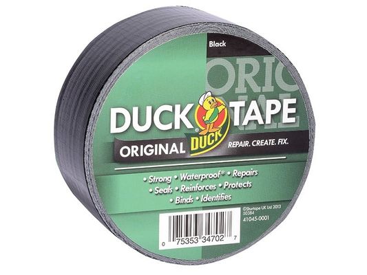 Duck Tape Original 50mm x 50m Black - Thumbnail 2