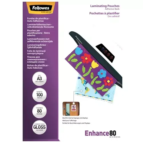 Fellowes 5302302 lamination film A3 100 pc(s) - Image 1