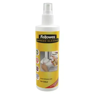 Fellowes 250ml Screen Cleaning Spray LCD/TFT/Plasma Equipment cleansing liquid