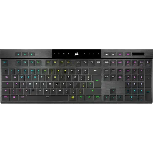 Corsair K100 AIR Wireless RGB Ultra-Thin Mechanical Gaming Keyboard - Cherry MX - Image 1