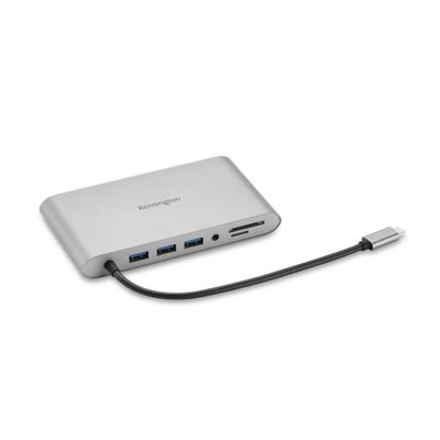 Kensington UH1440P USB-C 5Gbps Dual Video Driverless Mobile Dock 85W Pass-Through Power DP/HDMI/VGA
