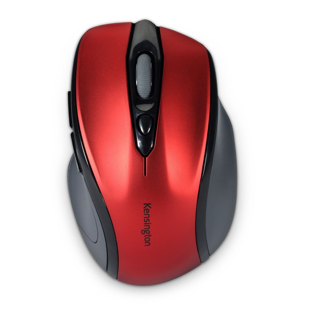 Kensington Pro Fit Mid-Size Wireless Mouse - Ruby Red - Image 1
