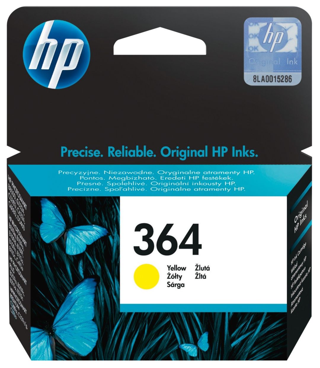HP 364 Yellow Original Ink Cartridge - Image 1