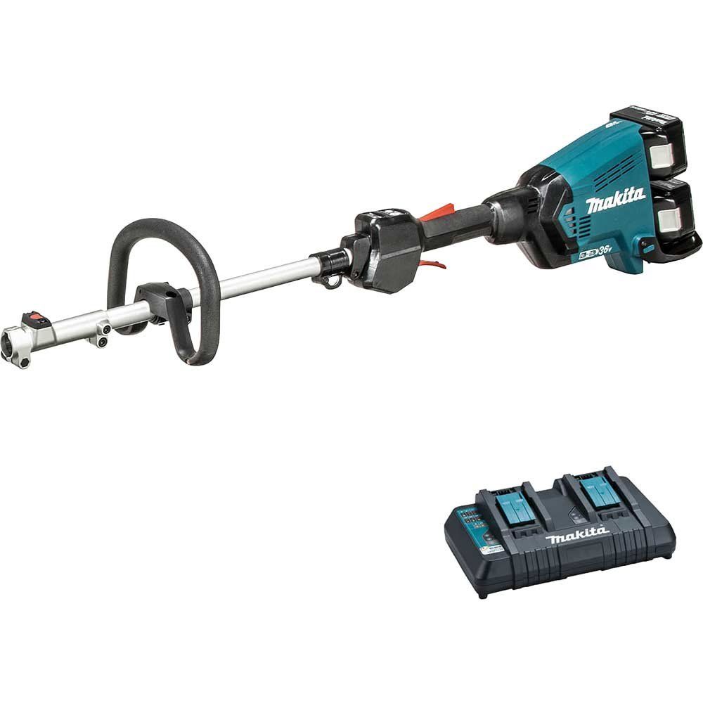 Makita DUX60PG2 LXT 18V x 2 Multi-function Power Head with 2 x 6Ah Batteries & Charger - Image 1