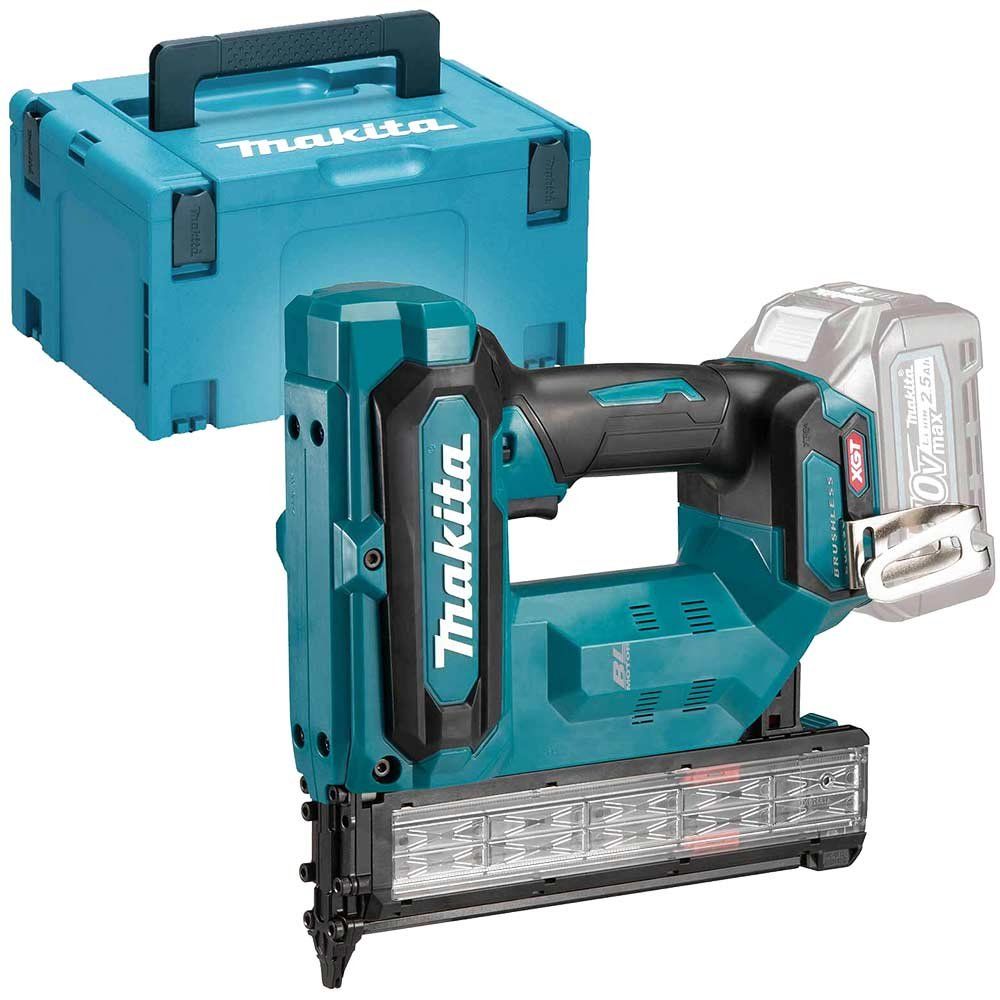 Makita FN001G 40v Max XGT Cordless Brushless 18 Gauge Brad Nailer No Batteries No Battery Charger Case - Image 1
