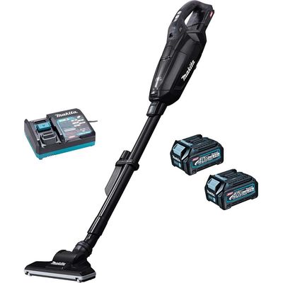 Makita CL002G 40v Max XGT Cordless Brushless Vacuum Cleaner 2 x 2.5ah Li-ion Battery Charger No Case