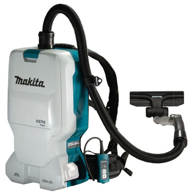 Makita DVC660Z 18V x 2 (36V) LXT Brushless Cordless HEPA Backpack Vacuum Cleaner Bare Unit - Image 1
