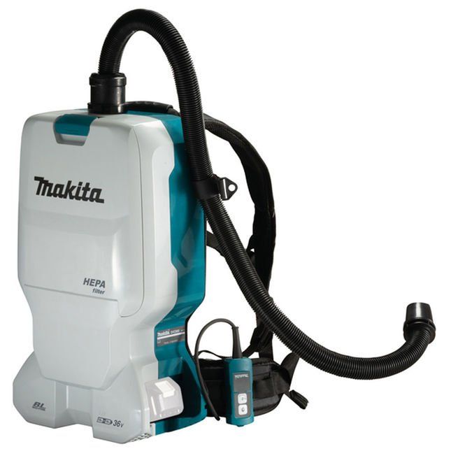 Makita DVC665ZU 18V X2 (36V) LXT Brushless Cordless HEPA Backpack Vacuum Cleaner (Bare Unit) - Image 1
