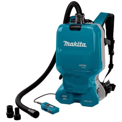 Makita DVC665ZU 18V X2 (36V) LXT Brushless Cordless HEPA Backpack Vacuum Cleaner (Bare Unit) - Thumbnail 3