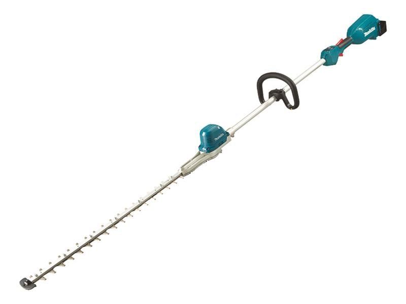 Makita Makita DUN600LRTE LXT 18V Brushless Pole Hedge Trimmer, Fixed Head with 2 x 5Ah Batteries & Charger - Image 1