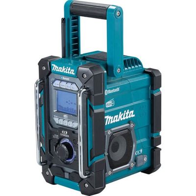 Makita DMR301 18V/12VMAX Heavy Duty Job Site Speaker/Stereo DAB/DAB+, In-built Battery Charger AC Connection LXT/CXT