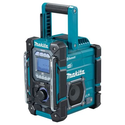 Makita DMR301 18V/12VMAX Heavy Duty Job Site Speaker/Stereo DAB/DAB+, In-built Battery Charger AC Connection LXT/CXT - Thumbnail 2