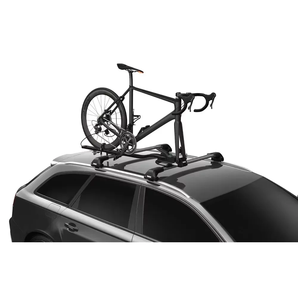 Thule TopRide Fork Mount Roof Bike Rack Black - Image 1