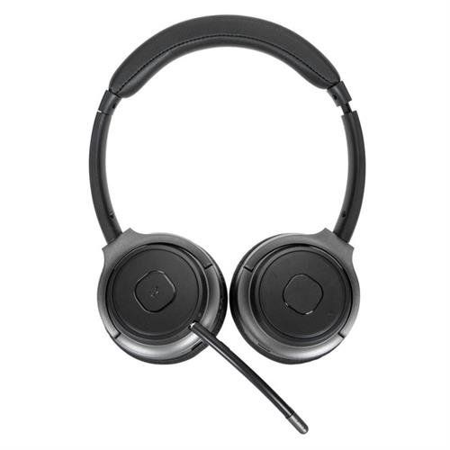 Targus AEH104GL headphones/headset Wired & Wireless Head-band Calls/Music USB Type-C Bluetooth Black - Image 1
