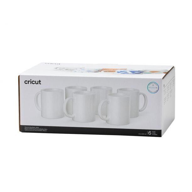 Cricut Blank cup White Universal 6 pc(s) - Image 1