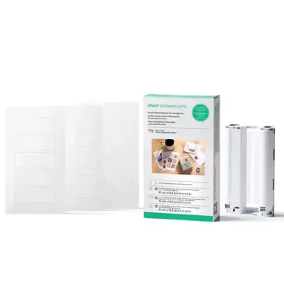 Cricut StickerPix Print Pre-cut Sticker Sheets &amp; Ink Cartridge Set