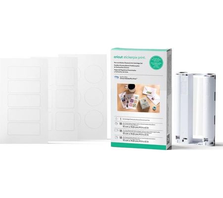 Cricut StickerPix Print Pre-cut Sticker Sheets &amp; Ink Cartridge Set - Thumbnail 2