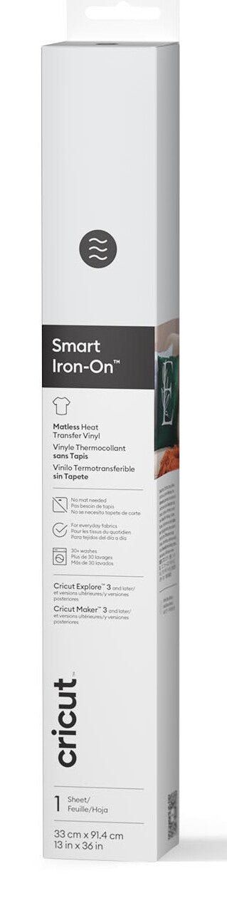 Cricut Smart Iron-On (33x91cm) White 3-pack Bundle - Image 1